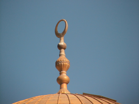 top of the Dome of the Rock
