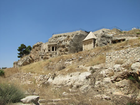 Tombs in the Kidron Valley