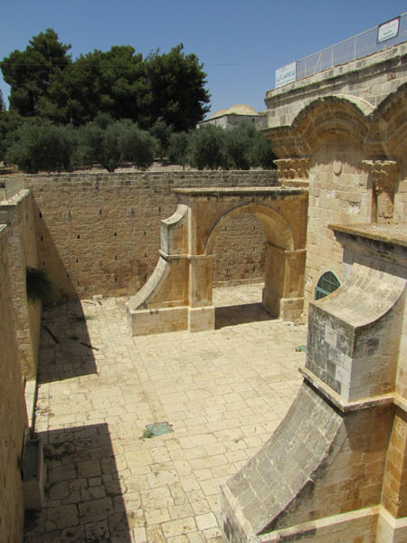 Inside the Golden Gate, Eastern Gate, Jerusalem