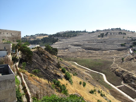 Kidron Valley, Mount Olives