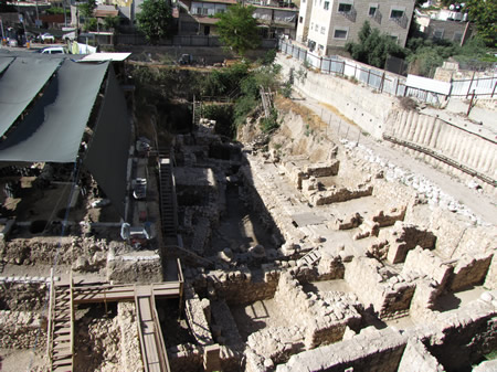 Excavation in the City of David 