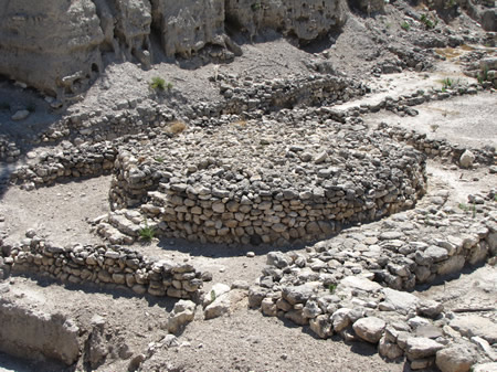 Canaanite altar at Megiddo