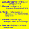 Four Graces of Ephesians
