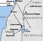 map of Phonecia