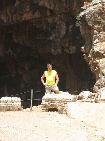 The Cave and former souce of water
