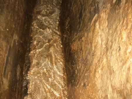 Hezekiah's Tunnel running with water yet today