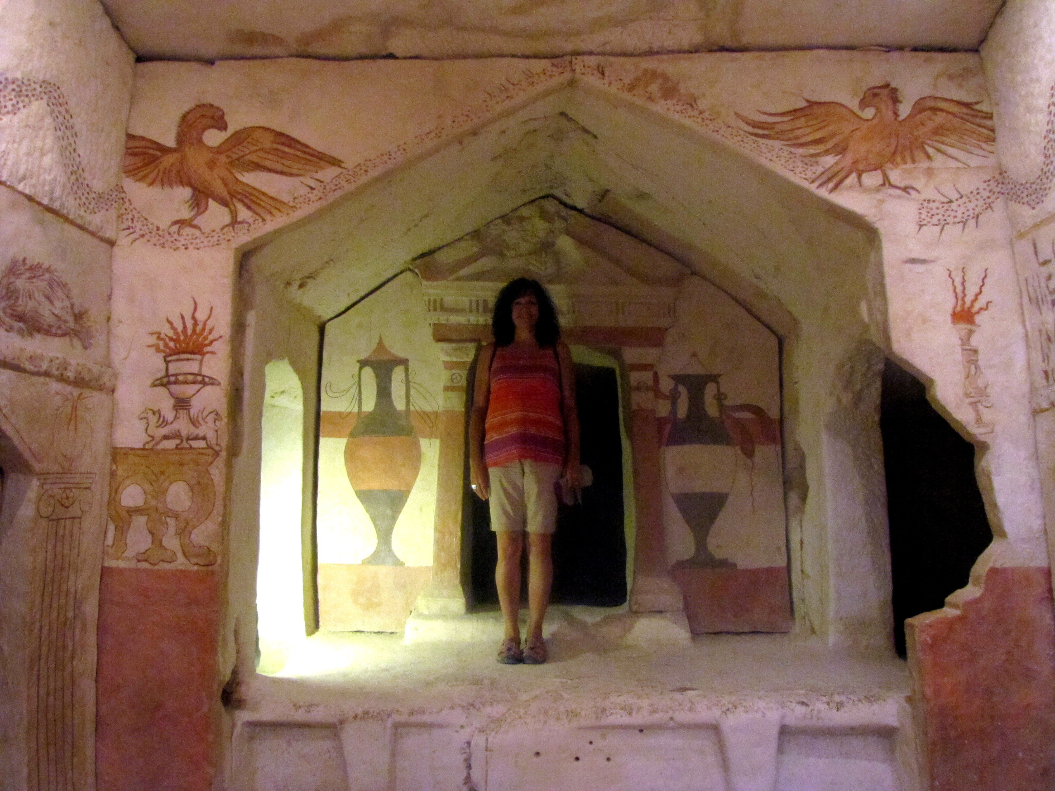 Toni in Sidonian Tomb at Beit-Guvrin, Mareshah