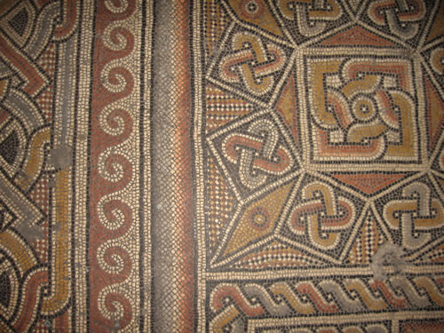 Mosaic Floor from 326 in Bethlehem church