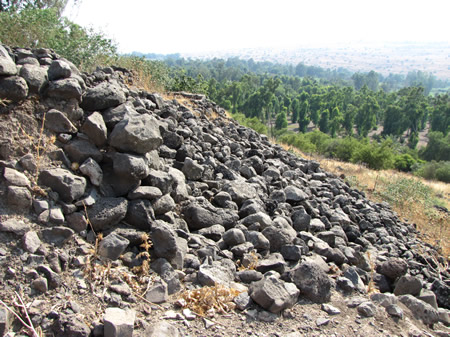 Geshur overlooking Galilee