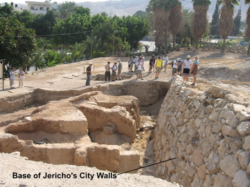 Jericho - The Base of the Wall