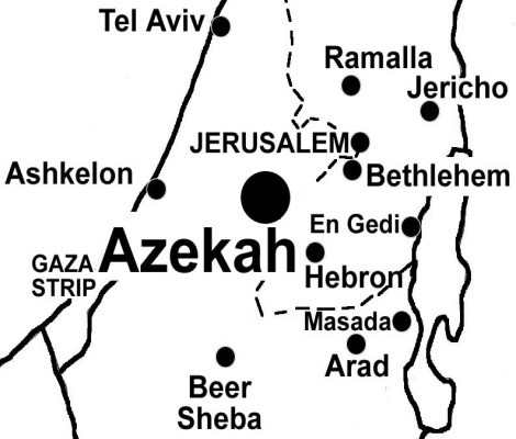 Azekah Map