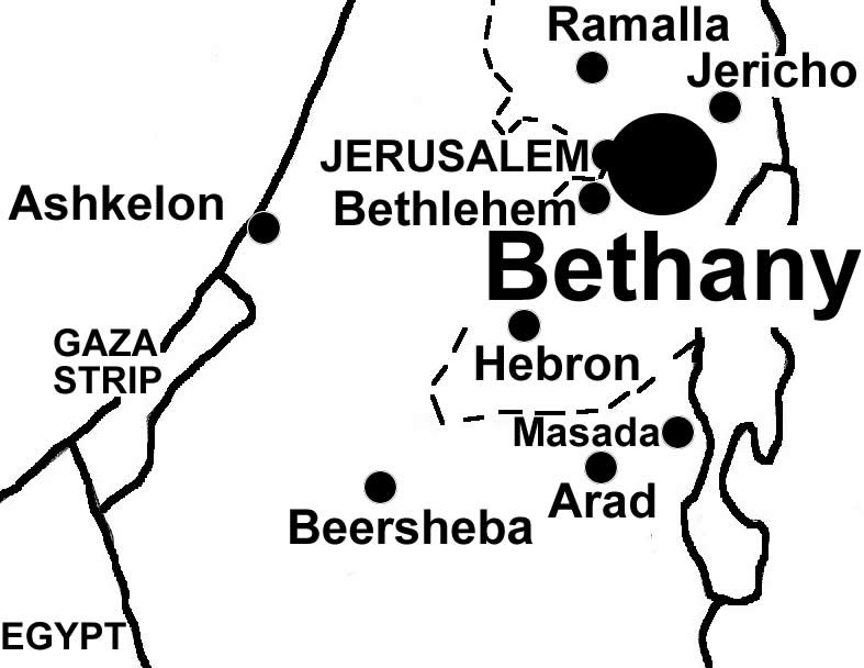 Bethany Map