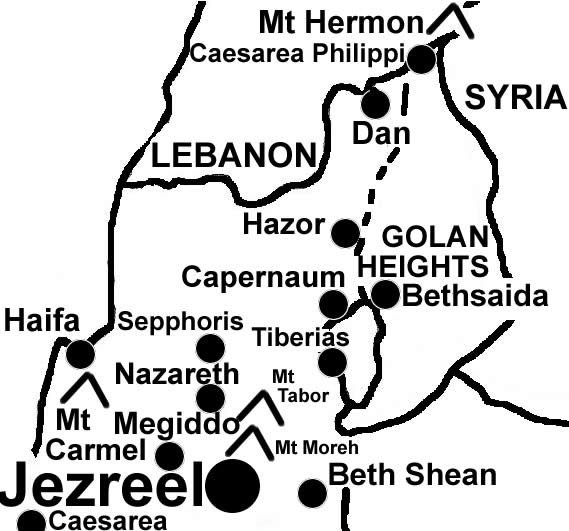 Jezreel Map