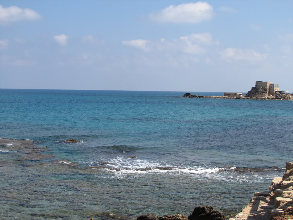 Mediterranean Sea by Caesarea Maritima