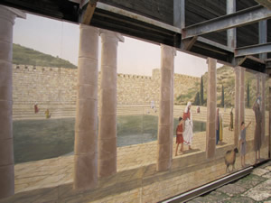 Nehemiah's Wall in Jerusalem 445 BC