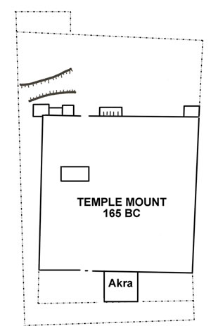 Nehemiah's Wall in Jerusalem 445 BC