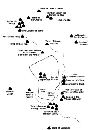 Nehemiah's Wall in Jerusalem 445 BC