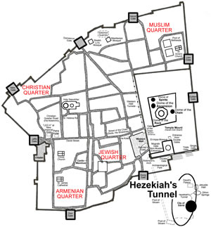 Nehemiah's Wall in Jerusalem 445 BC