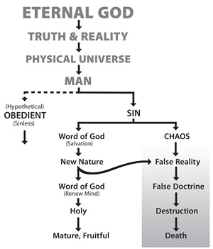 Diagram from Galyn's book, The Word: Apparatus for Salvation, Renewal & Maturity