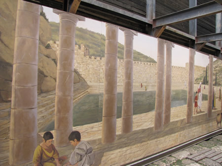 Nehemiah's Wall in Jerusalem 445 BC