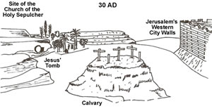 Nehemiah's Wall in Jerusalem 445 BC