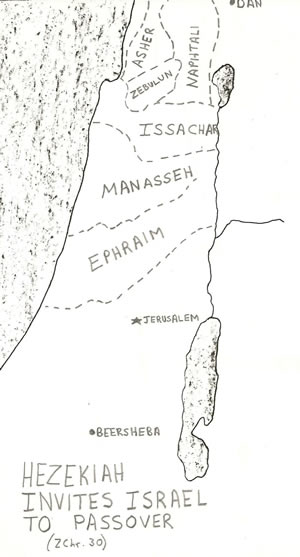 2 Chronicles 30 on a map