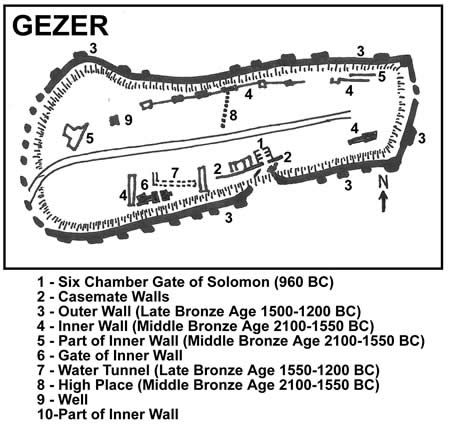 Nehemiah's Wall in Jerusalem 445 BC