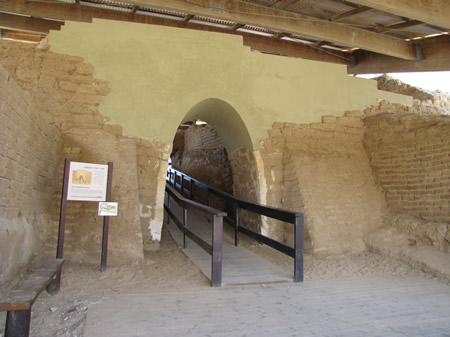 The gate of the Old Testament city of Ashkelon.