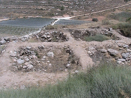 Excavation at Shiloh in 2012