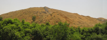 The Assyrian siege ramp from 701 BC at Lachish