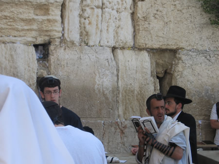 Prayer at the Western Wall 