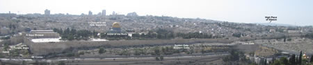 view fron Mount of Olives