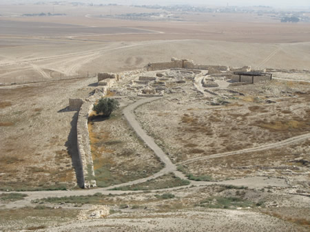 Old Testament walls of Arad