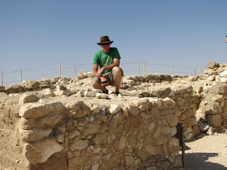 Galyn Wiemers and the High Place Altar at Arad