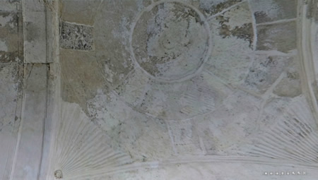 Ceiling of the Double Gate leading to the Temple Mount