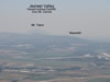 View from Mount Carmel of Jezreel Valley, Mount Tabor and Nazareth