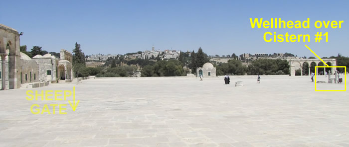 Sheep Gate Cistern on Temple Mount