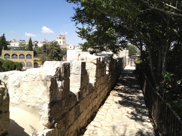 Walking on the Walls of Jerusalem