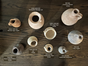 2300-50 BC, Ancient Jars and Vessels from 2300 BC through 50 BC