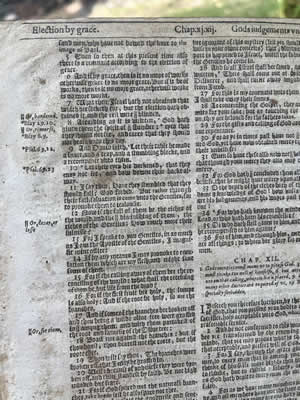 1611 AD – King James Bible Romans chapter 11:5-19 – Election by Grace