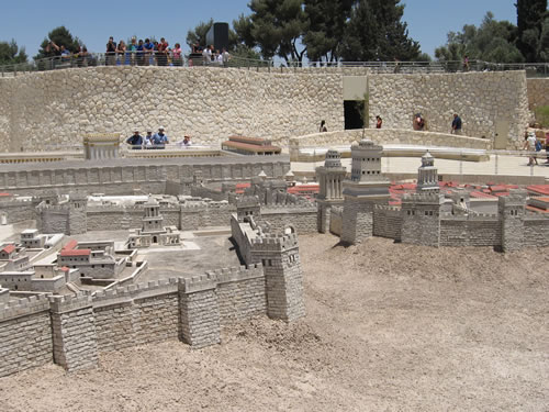 Model of Jerusalem from 70 AD