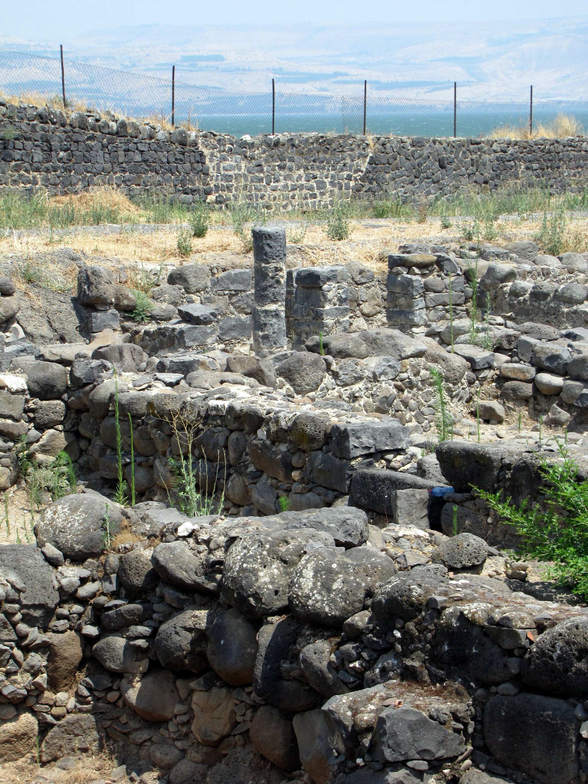 View of the Sea of Galilee from Capernaum