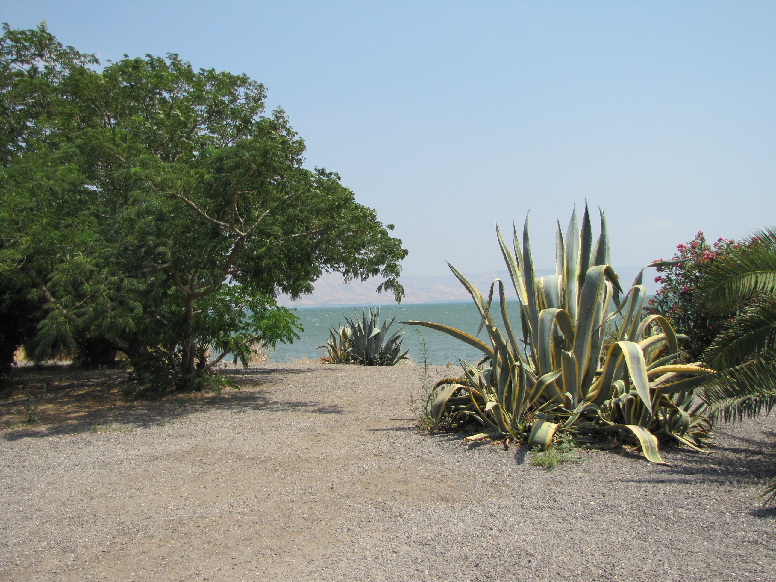 Sea of Galilee from Capernaum