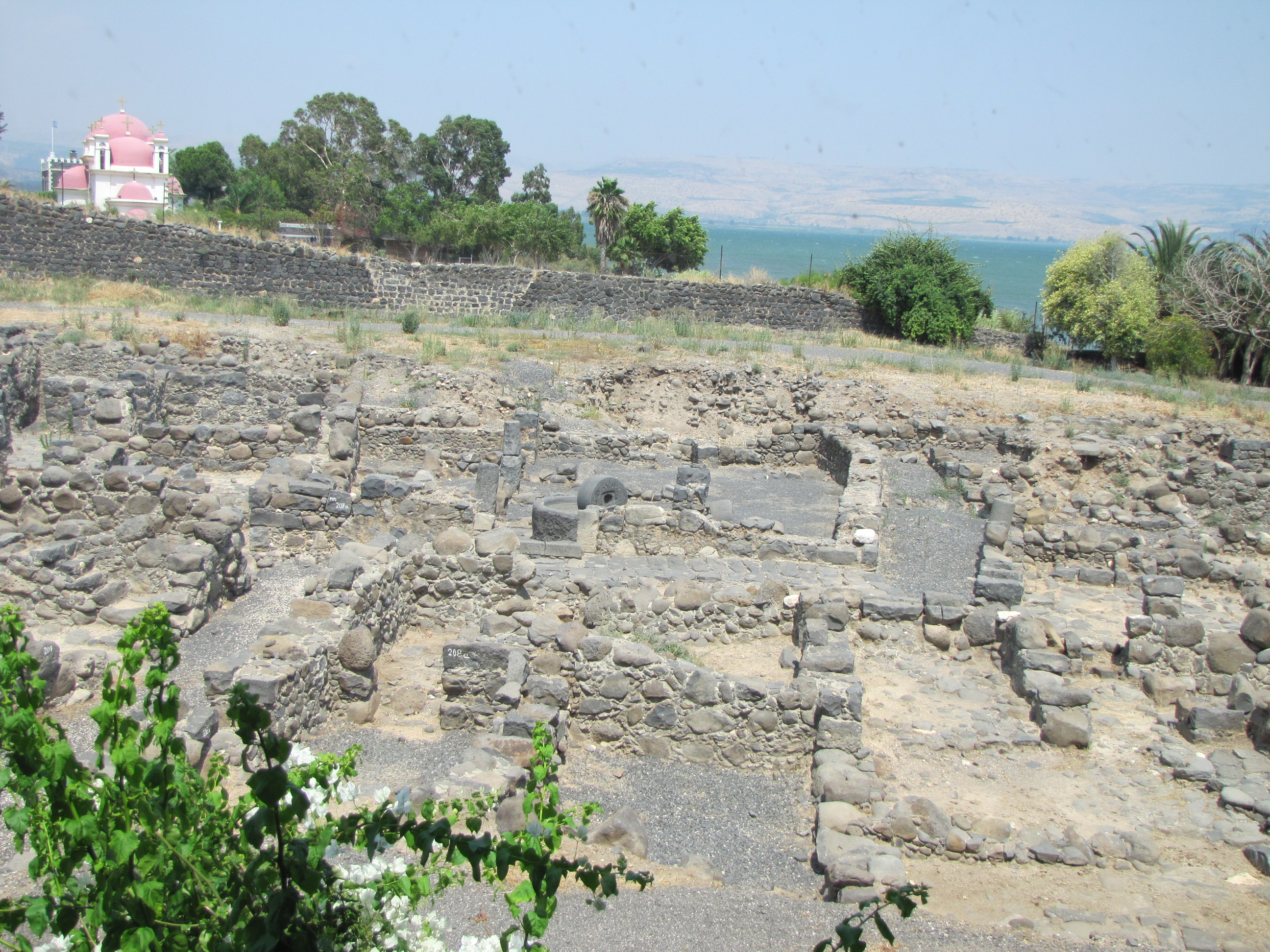 Sea of Galilee from Capernaum