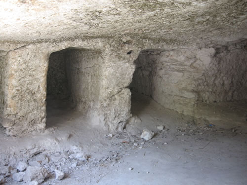 Tomb with a Rolling Stone