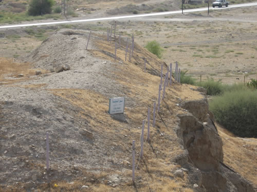 Jericho - Walls from 2200 BC