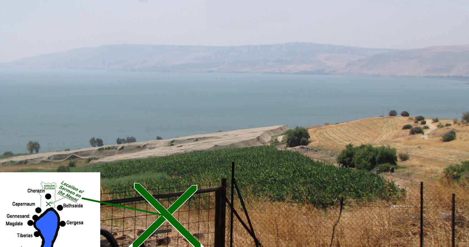 north shore Galillee Korazim plateau