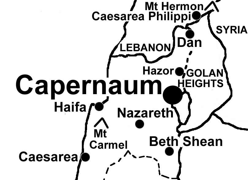 Capernaum Map