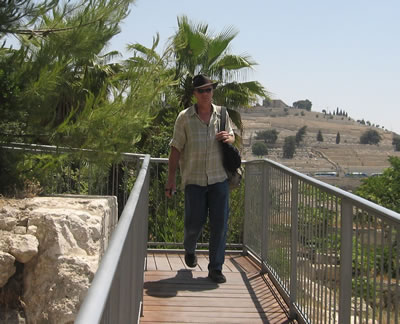 Galyn Wiemers in Jerusalem 