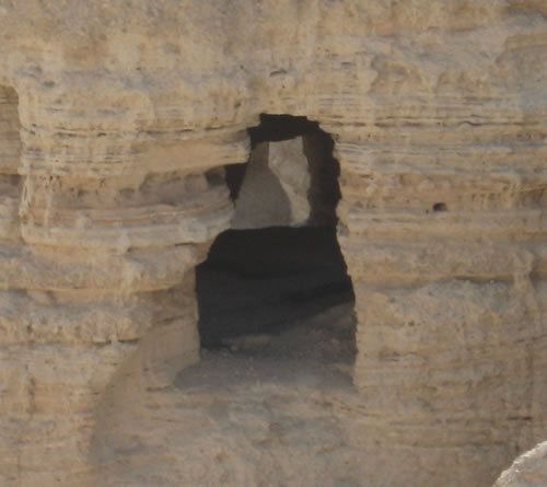 Cave 4 of the Dead Sea Scroll Caves at Qumran